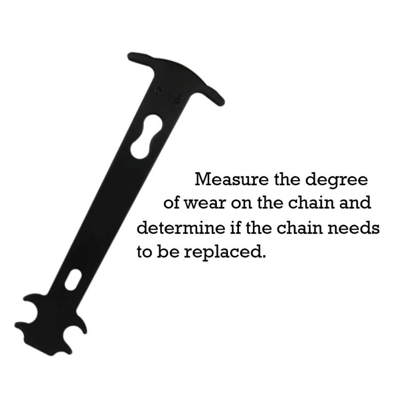 YGRETTE - RIDEACE KUNCI ALAT tes cek PENGUKUR INDIKATOR RANTAI SEPEDA kelayakan rantai chain gauge indicator