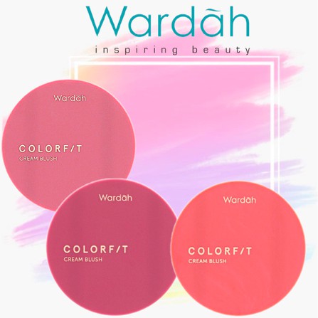 Wardah Colorfit Cream Blush | Blush On Perona Pipi