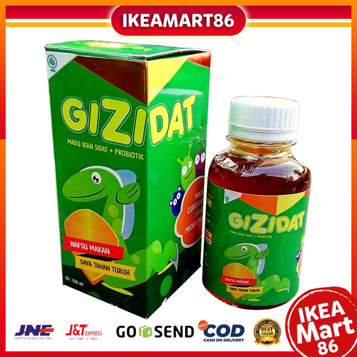 Gizidat Madu Penambah Nafsu Makan Anak Original | Shopee