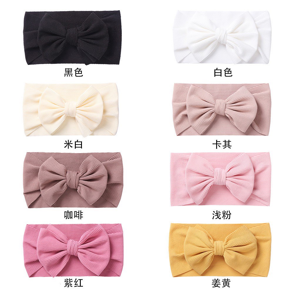 (Big Bow) Bandana bayi headband jumbo premium import pita anak perempuan catalog QUIN NQ