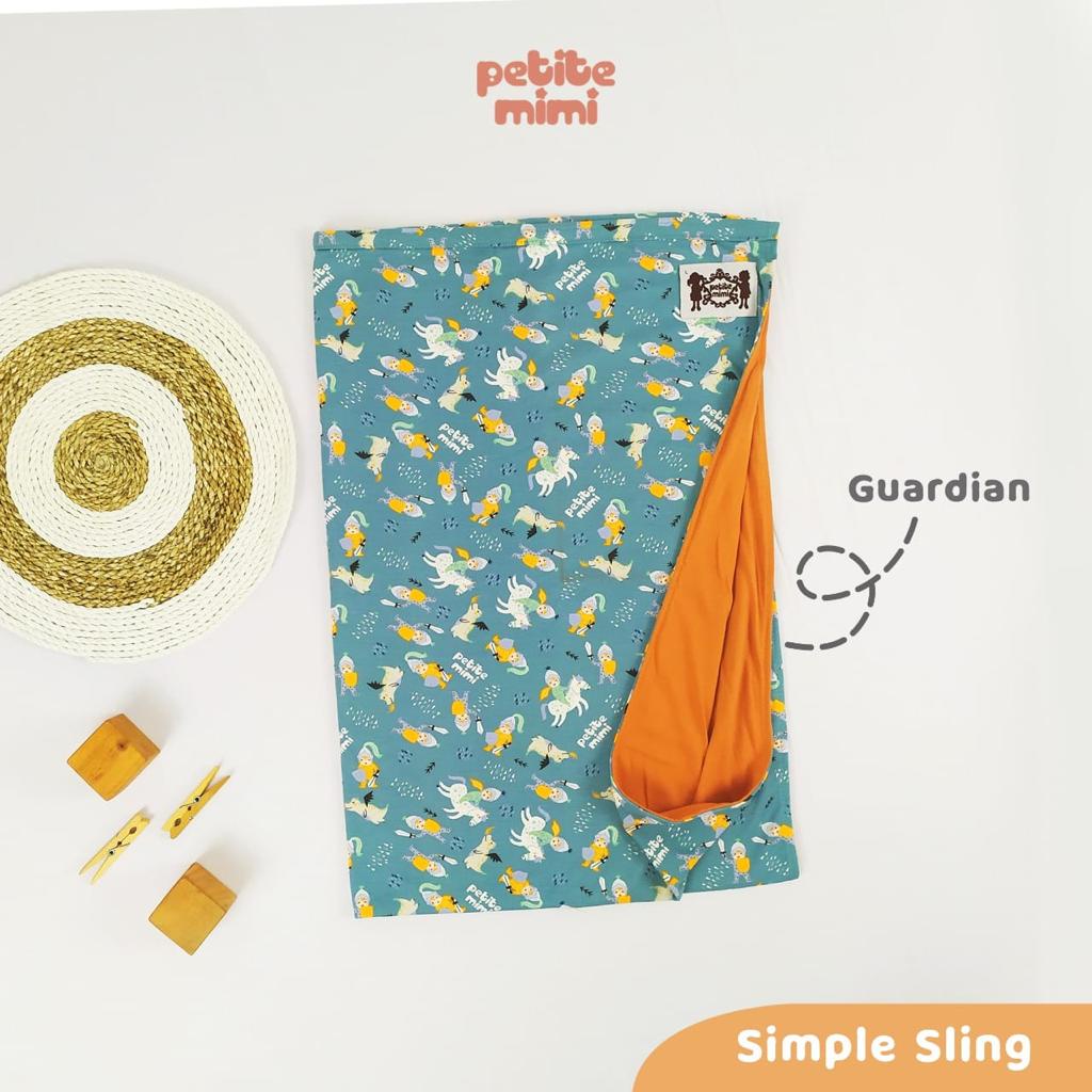 Petite Mimi GEOS Motif Simple Sling Gendongan Kaos/Gendongan Bayi