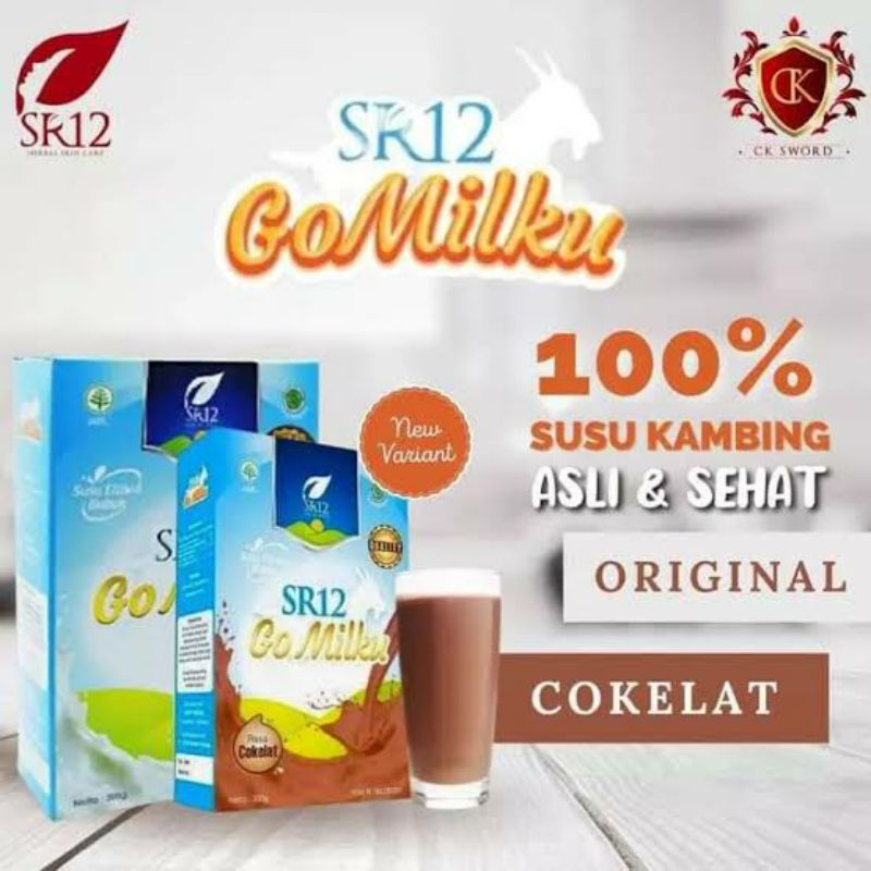 

SR12 'Go Milku' SUSU KAMBING ETAWA COKLAT [200 g]