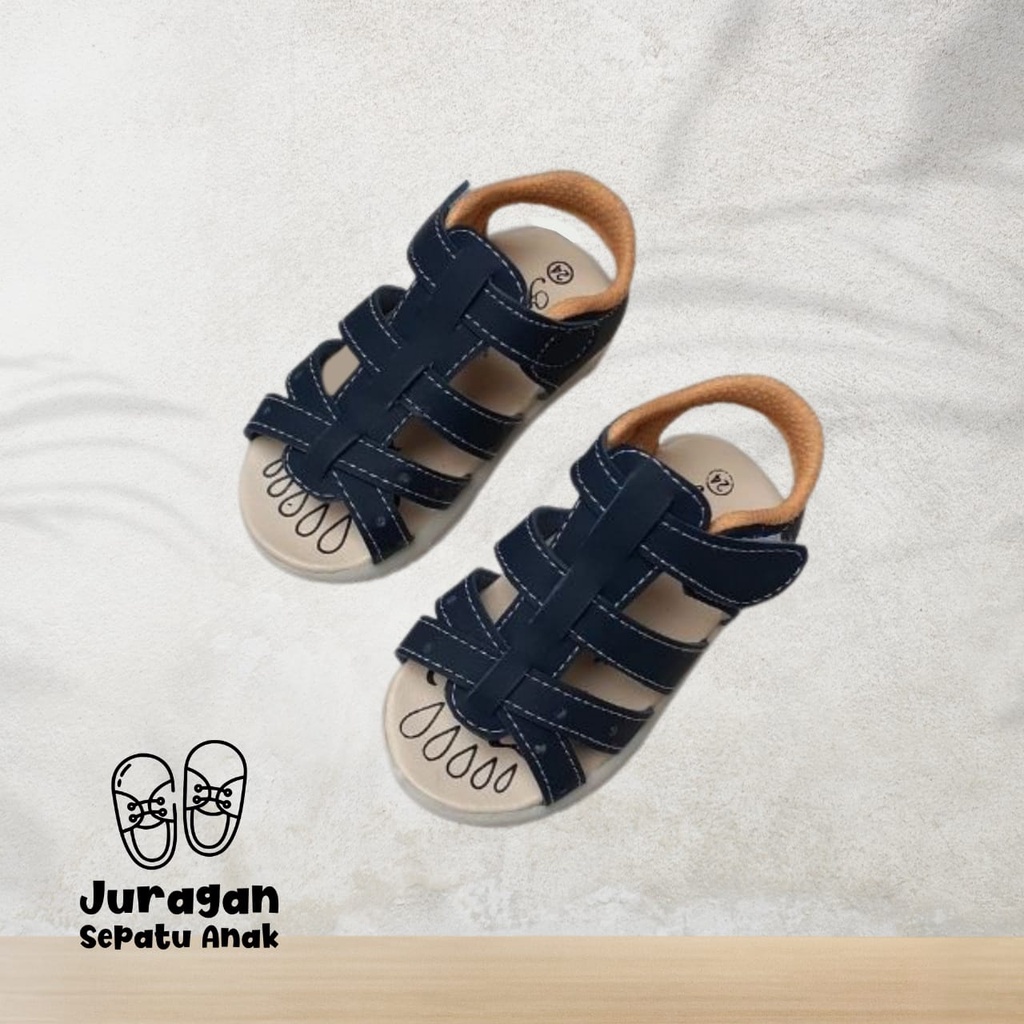 sandal anak laki laki usia 1 s/d 3 tahun sandal balita murah sandal motif anyam keren/sandal anak murah