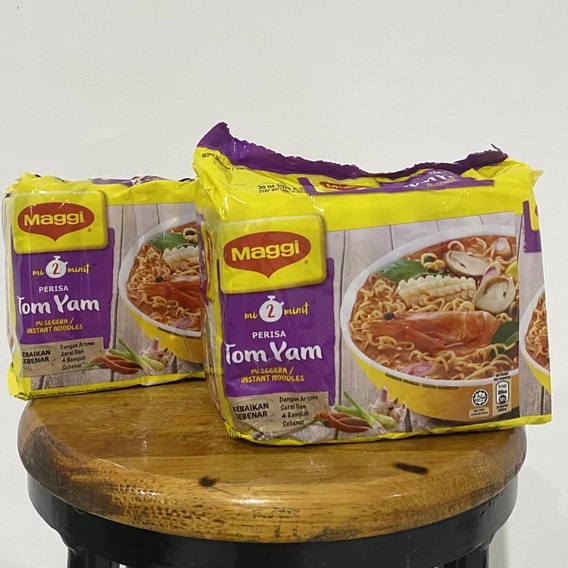 

Maggi Mie Instant Rasa Tomyum 5x80gr Asli Malaysia