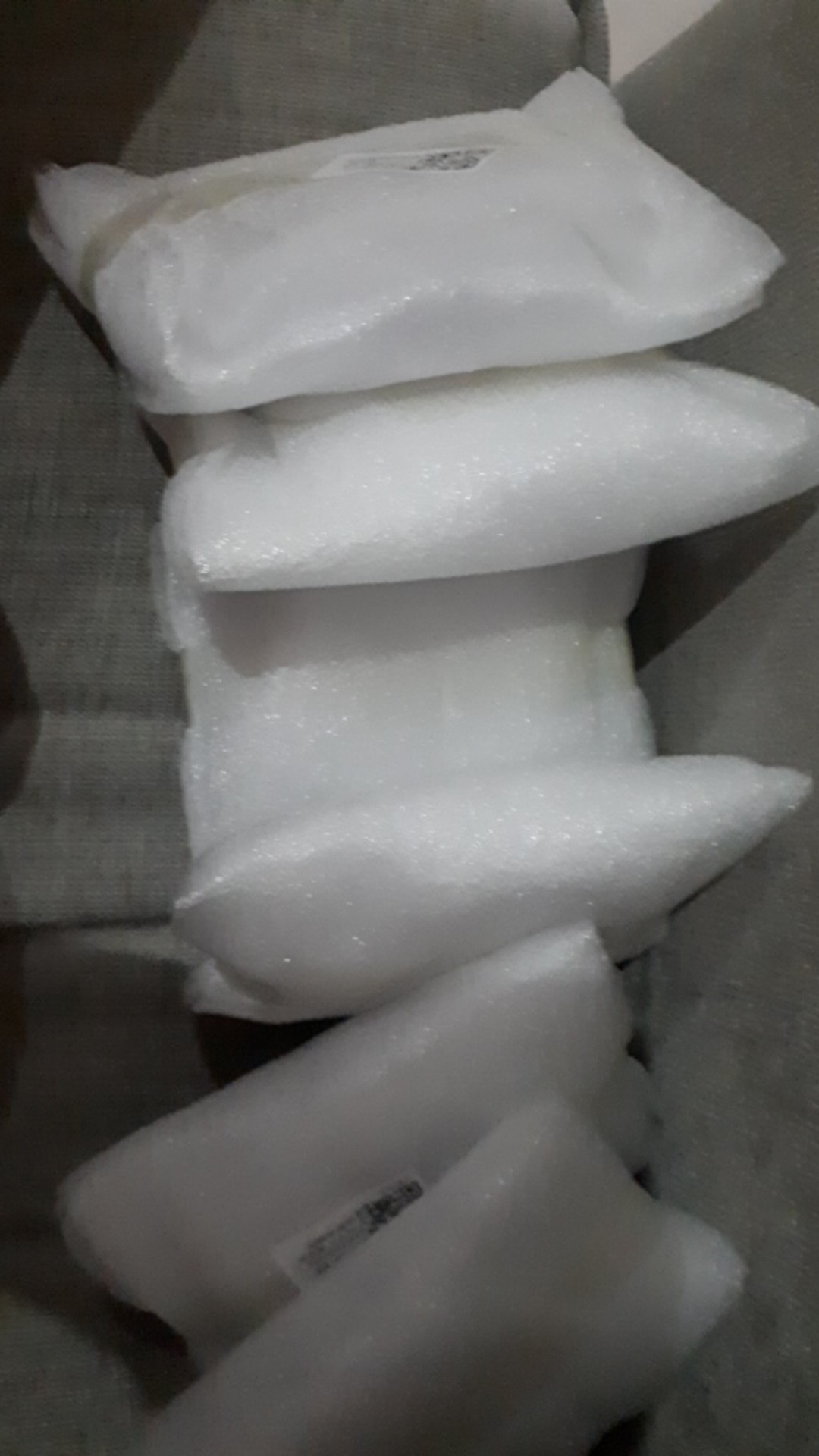 Wer Mangkok Kaca Bulat Transparan Tempat Makanan Udang / Ikan Kecil