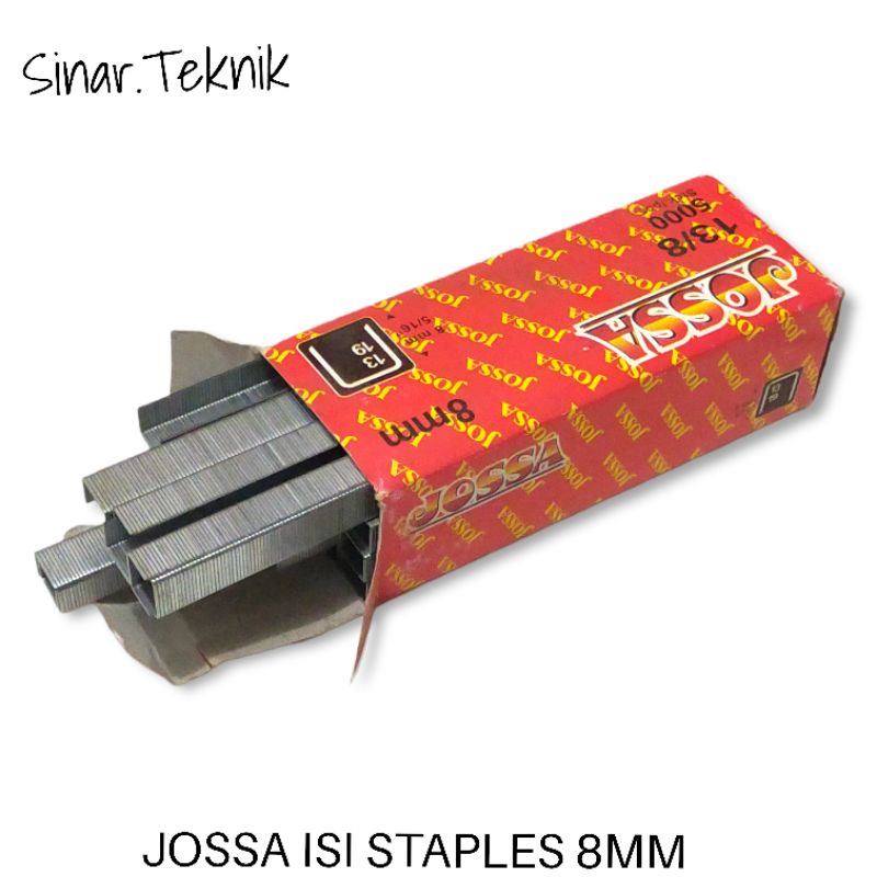 

ISI STAPLES 8mm isi 500Pcs-satples 13/8 RWE JOSSA
