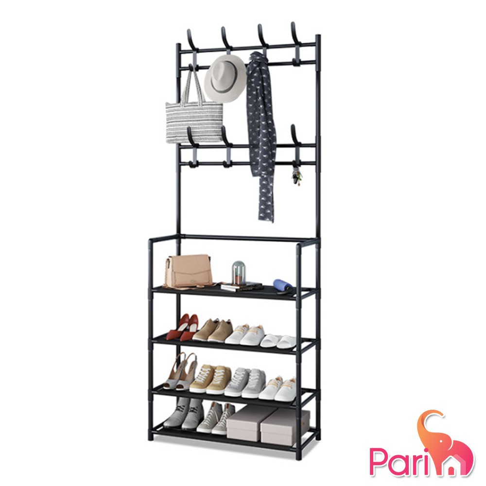 PARIM 219 Rak Gantungan Rak Sepatu Susun Stand Hanger Gantungan Tas 4 &amp; 5 Susun