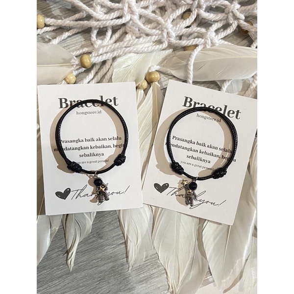 GELANG COUPLE TALI ASTRONOT / GELANG TALI ANTI AIR / TERMURAH / FOTO ASLI REAL PICT