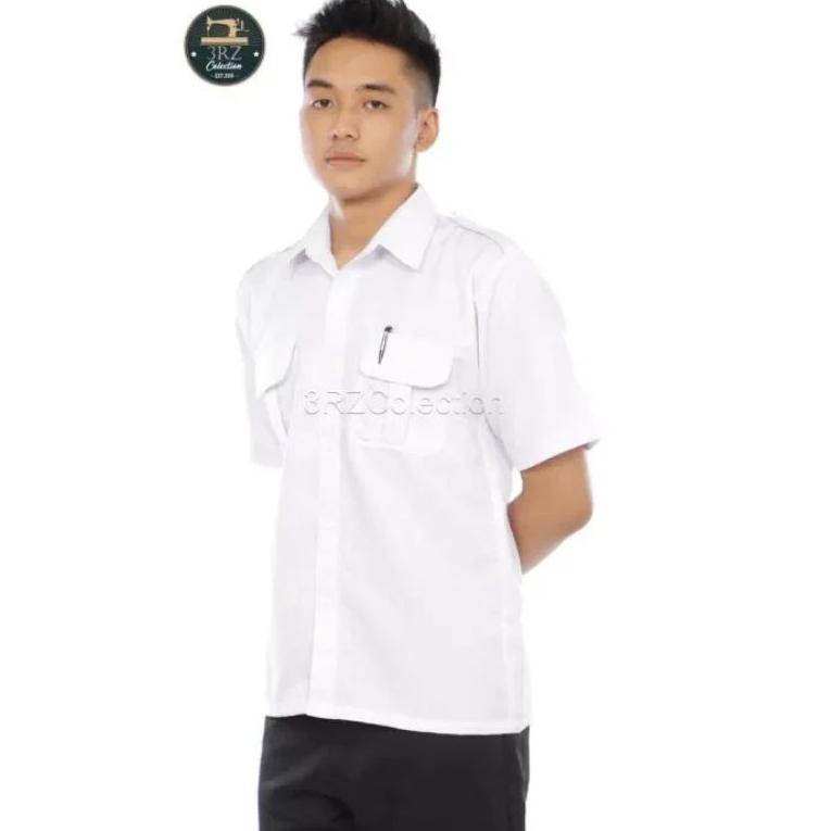 Kemeja Seragam PNS Putih Pria Kemeja Putih PNS Pria Baju Putih Pemda Cowok Seragam PNS Putih Pns Ata