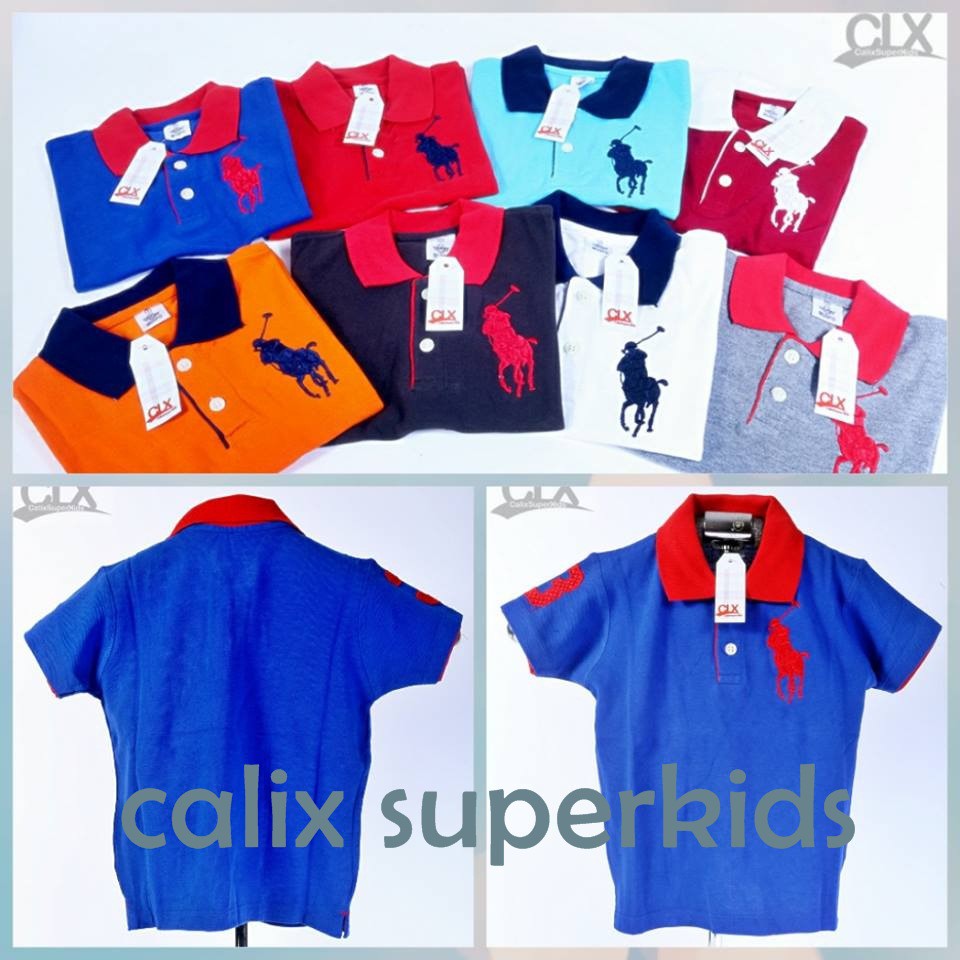 Kaos Polo Anak 3-4thn Polo Premium Laki - Laki Perempuan Baju Anak Murah Kaos Polo Anak Murah Sale