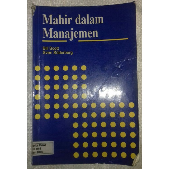 Jual Buku SECOND "Mahir Dalam Manajemen" | Shopee Indonesia