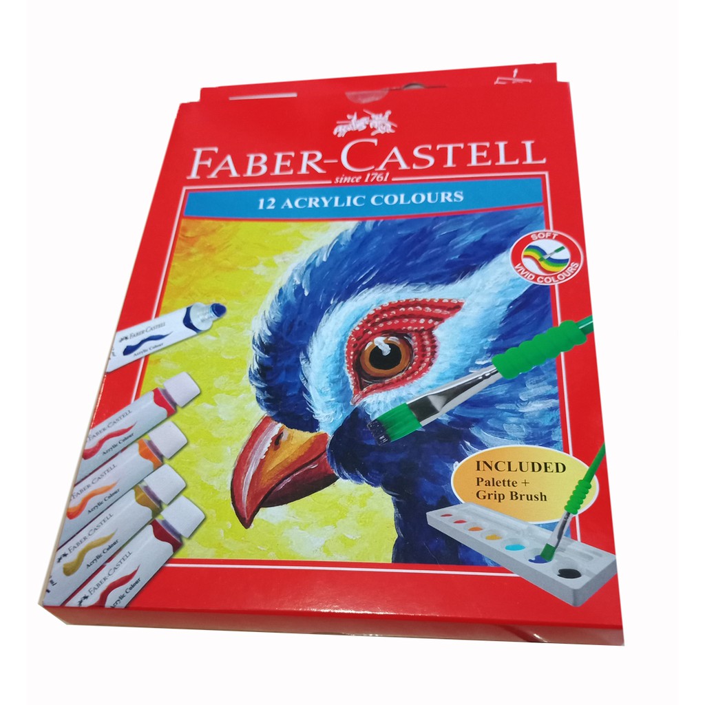 

Faber Castell 12 Acrylic Colours Cat Akrilik Kanvas