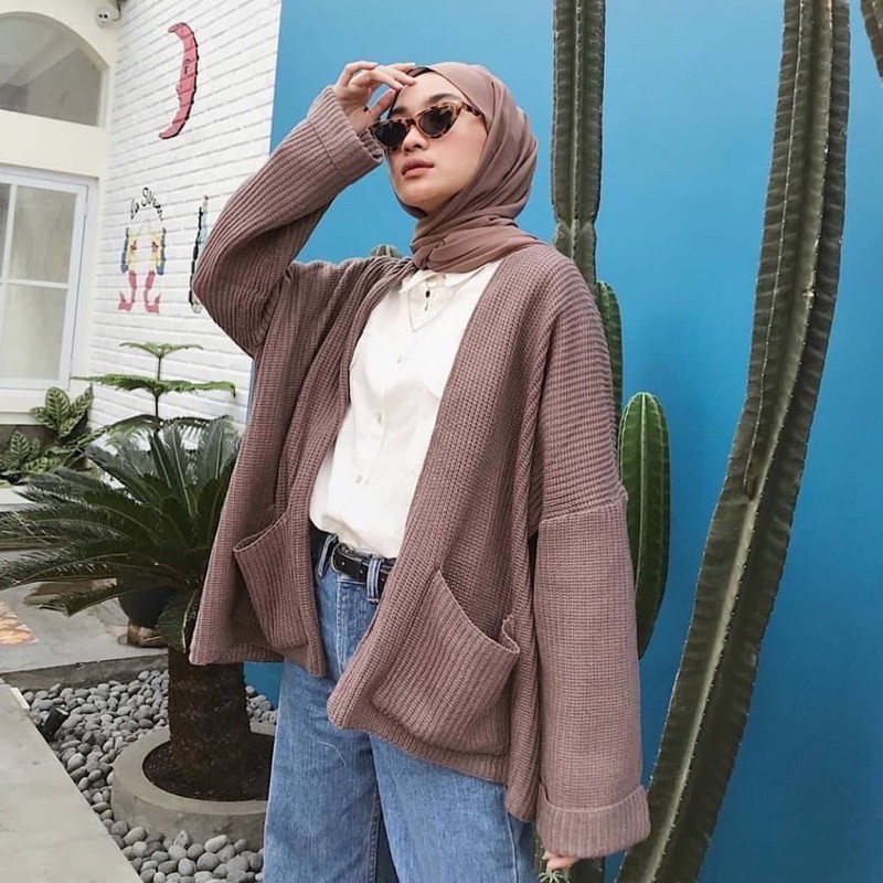 Kanaya Outer Rajut / Kanaya Sweater / Outer Rajut Murah