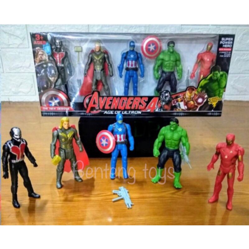 Mainan Figure Avengers 5 pcs
