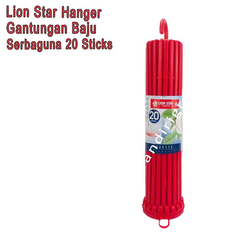 Hanger Collection *Lion Star * Gantungan Baju * Serbaguna 20 Sticks