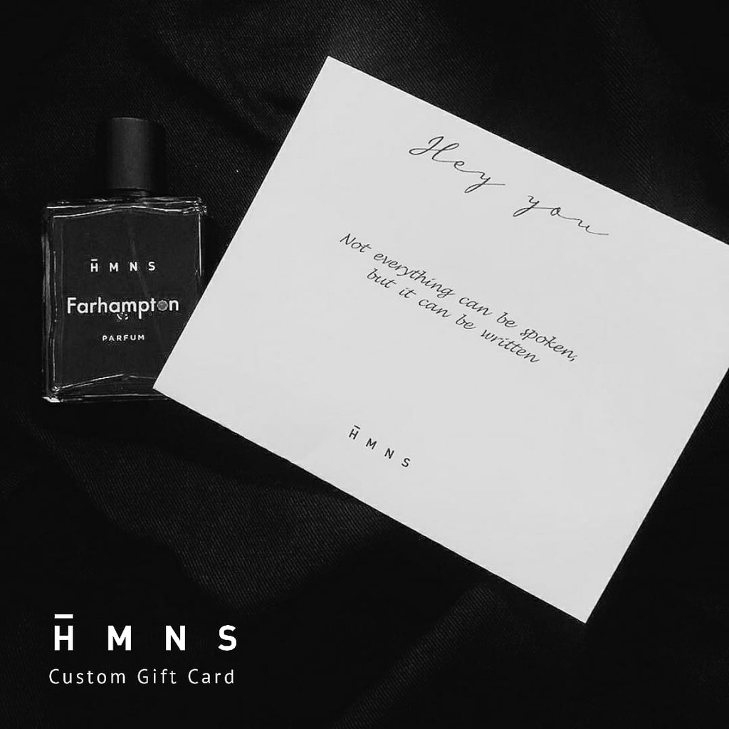 HMNS Perfume - Personalized Greeting Card