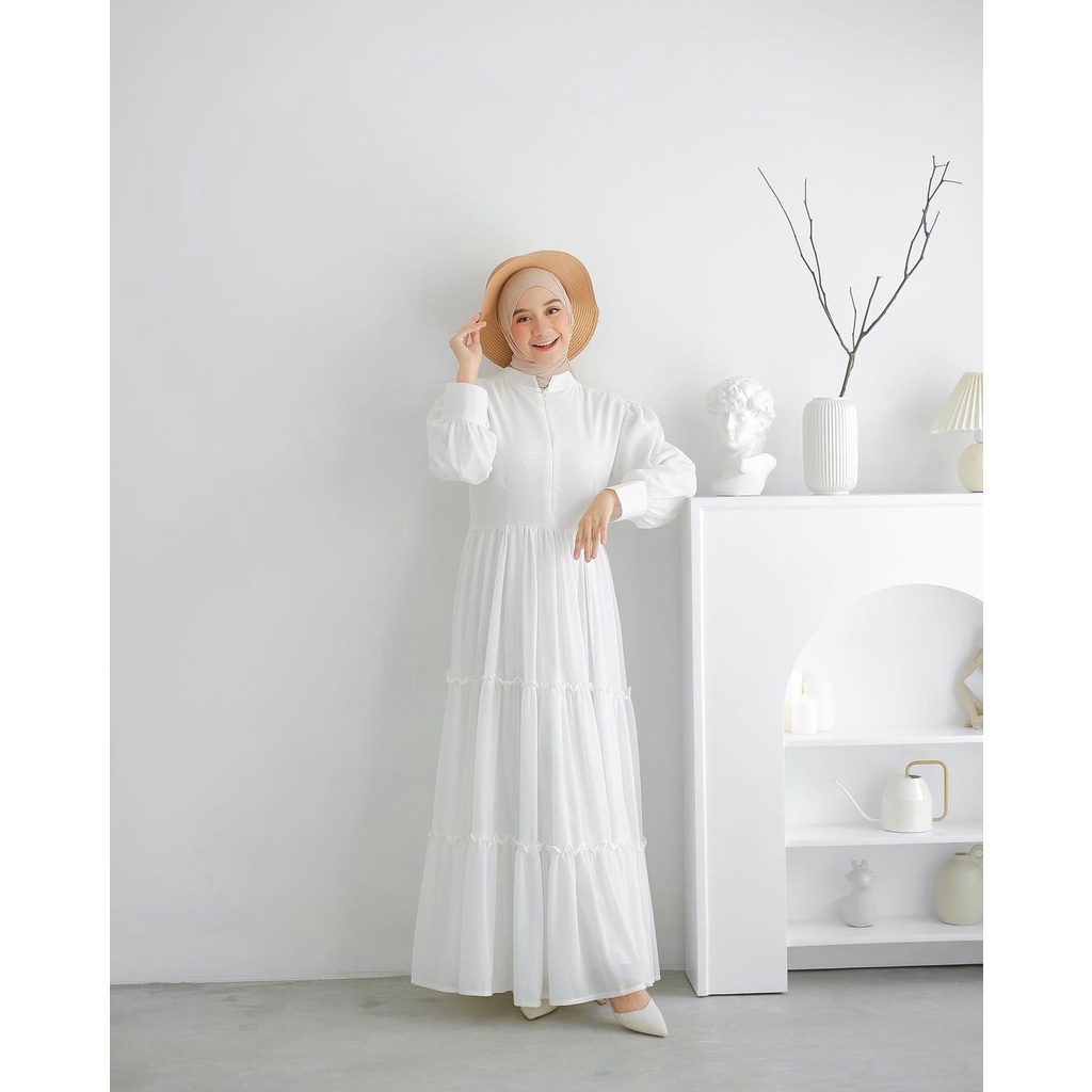 zayana dress wanita dewasa terbaru kekinian_hits milenial // harga promo bahan ceruty babydoll allsize nyaman digunakan (7)