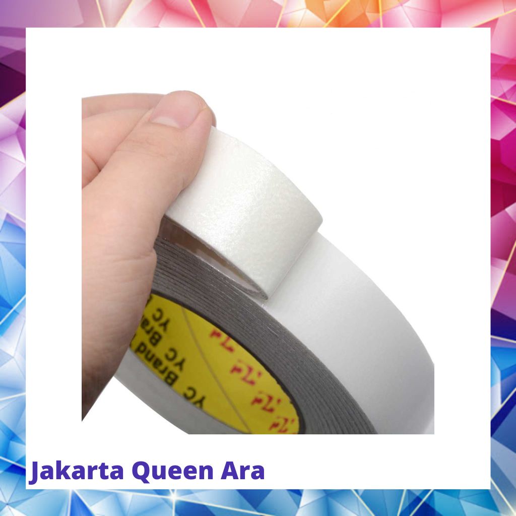 YC Perekat Double Tape Acrylic Adhesive No Trace Sticker J470