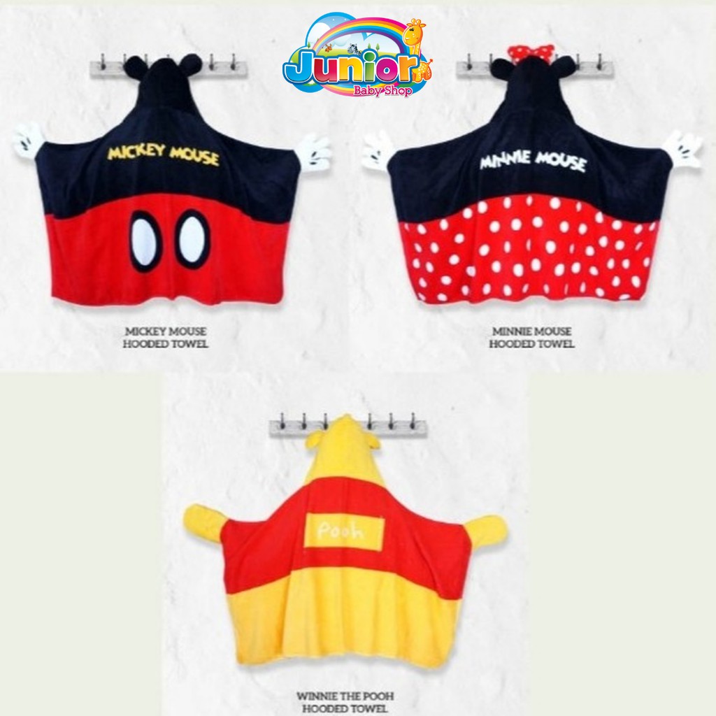 TERMURAH!! Little Palmerhaus Hooded Towel Disney 60x120