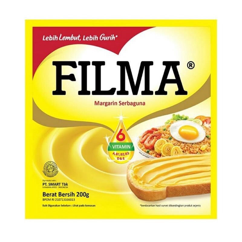 

FILMA MARGARINE 200 GRAM