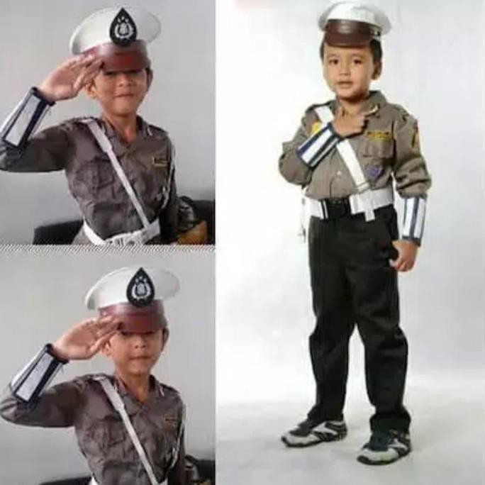 BAJU POLISI ANAK - 2-3 tahun