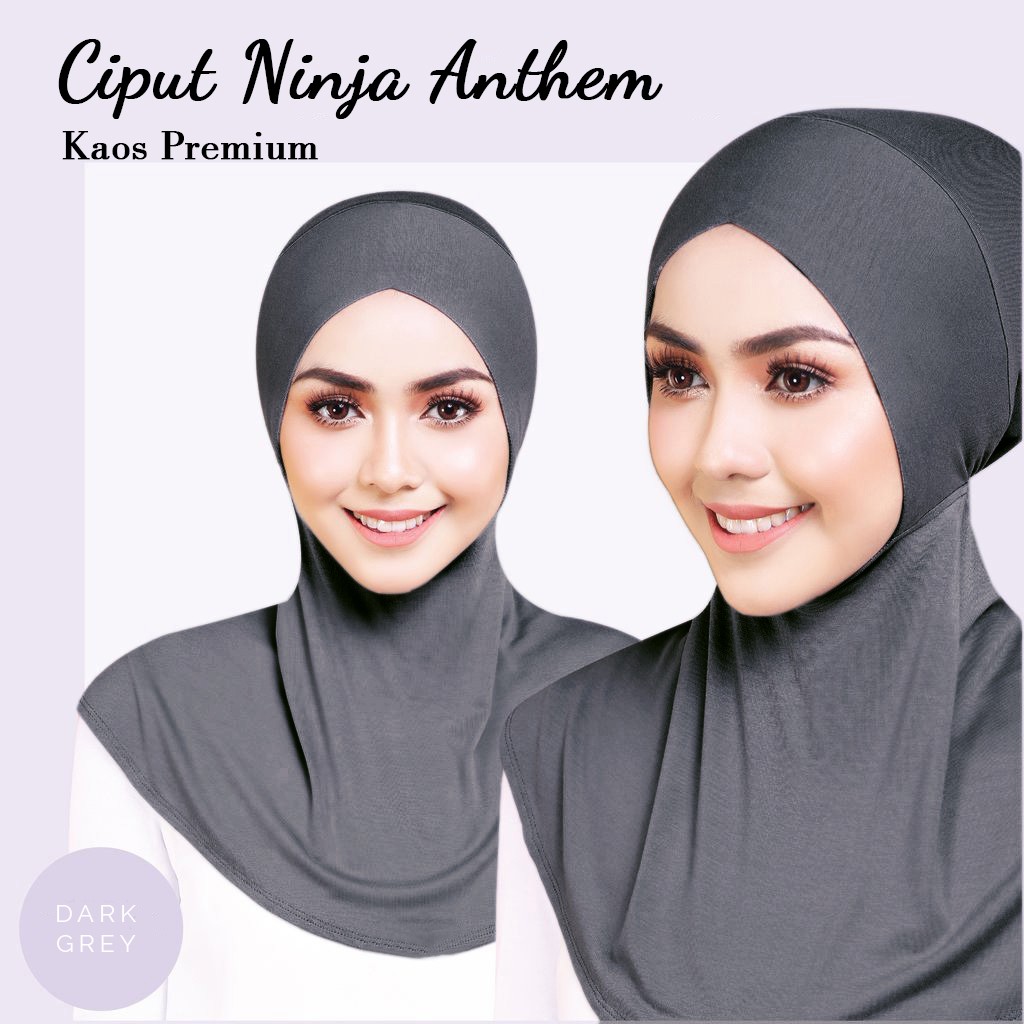 AV - CIPUT NINJA KAOS RAYON PREMIUM RESLETING / INNER DALAMAN JILBAB KAOS