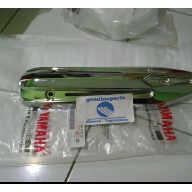 COVER TUTUP TAMENG PELINDUNG KNALPOT JUPITER MX NEW 135 ORI YGP
