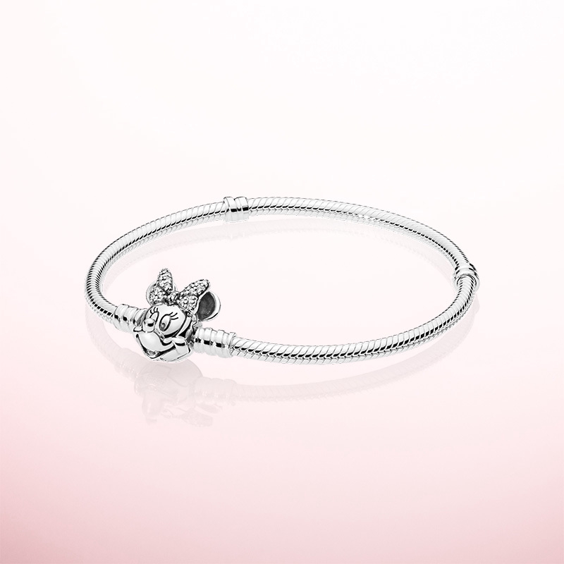  Pandora  Disney Minnie bracelet personality base chain 