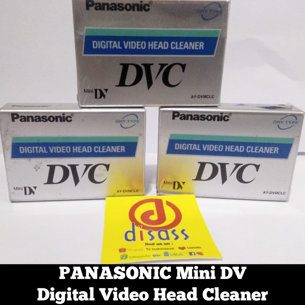 PANASONIC MINI DV HEAD CLEANER CASSETE - DISASS JOGJA