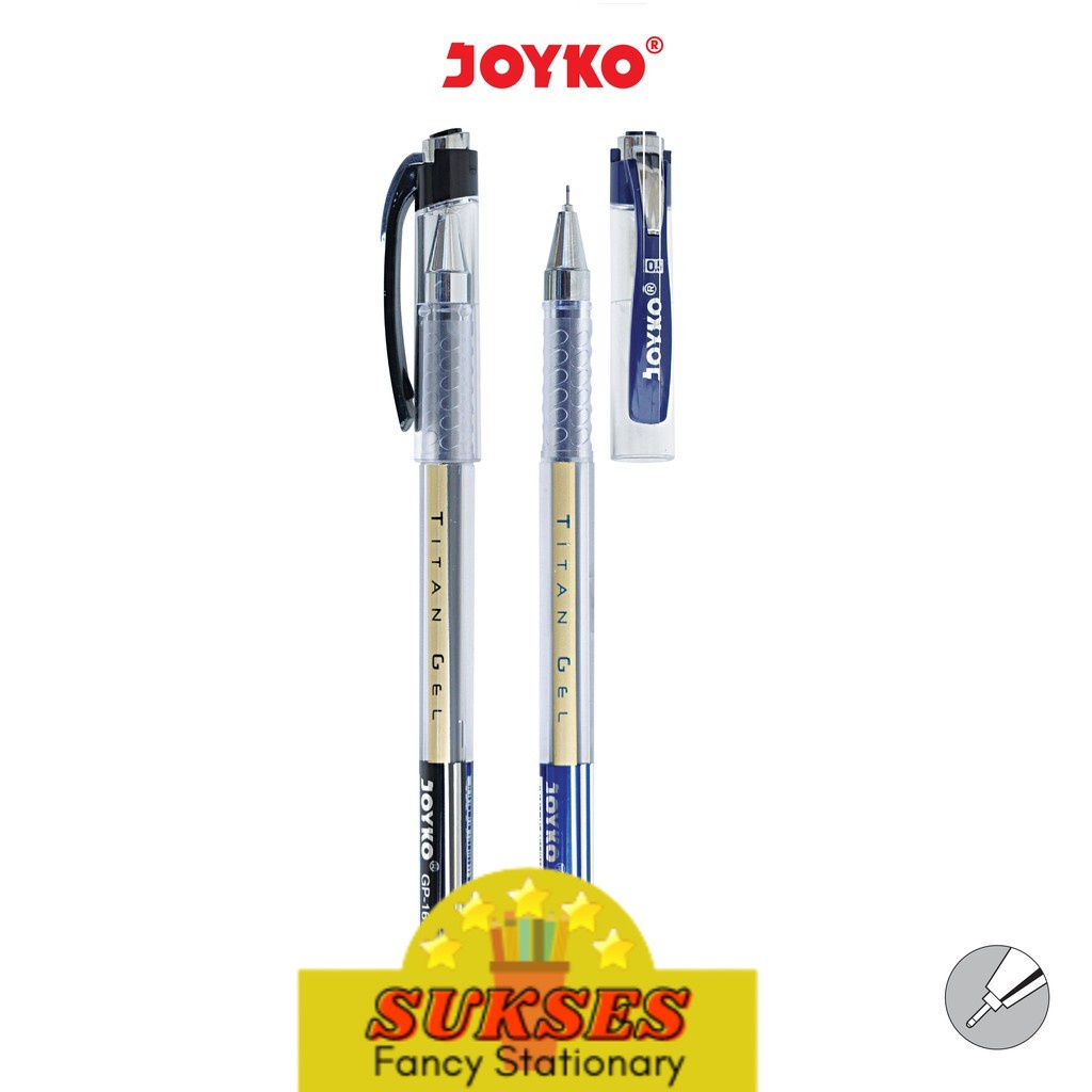 

Gel Pen Pulpen Pena Joyko GP-167 Titan Gel 0.5 mm