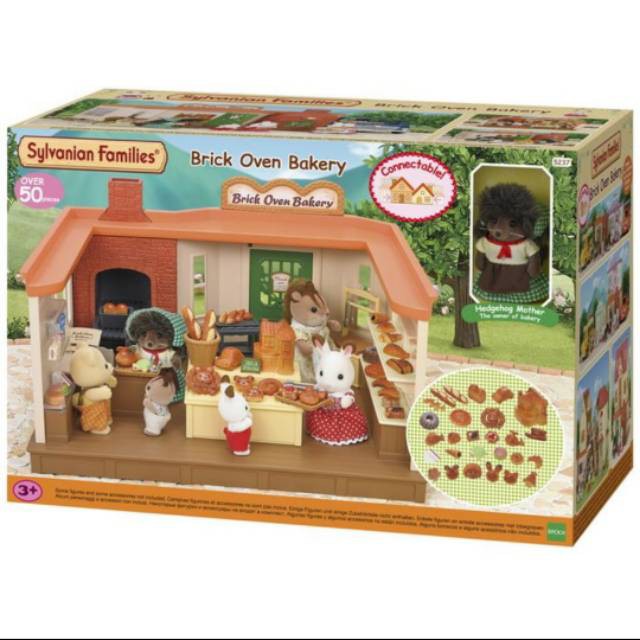 Mainan anak brick oven bakery sylvanian families original
