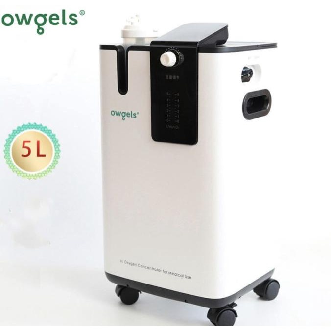 Owgels Oxygen Concentrator 5L OZ501TWO 93-96% Pengganti Tabung Oxygen