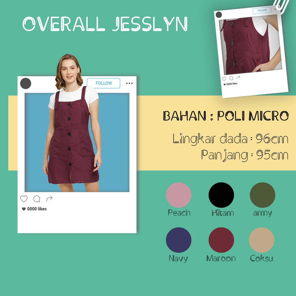 Overal Jesslyn / Overall Jesslyn-YELONIX