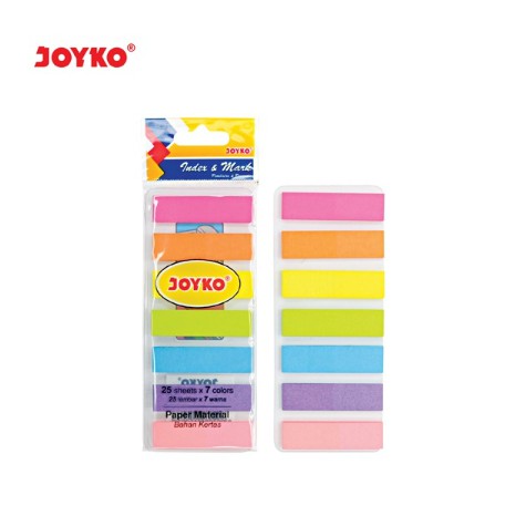 

Joyko Index & Mark IM-32 Kertas Penanda Buku Dokumen IM32 Label Warna