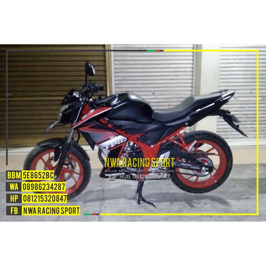 Half Fairing All New Cb 150 R Doff Model Ninja Z Shopee Indonesia