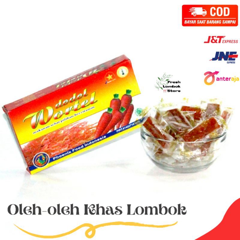 

Dodol Wortel 160gr Enak Oleh-oleh Khas Lombok Phoenix Food