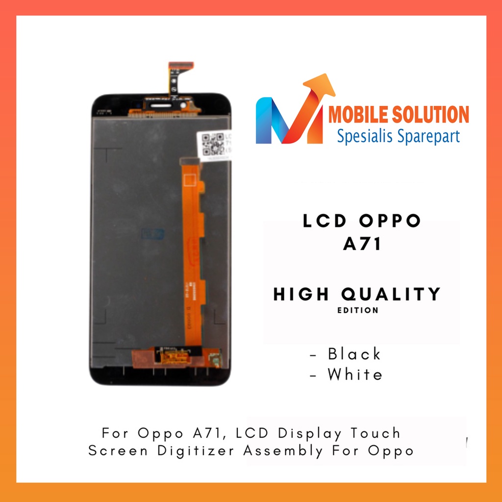 Grosir LCD Oppo A71 ORIGINAL 100% Fullset Touchscreen - Parts Kompatibel Dengan Produk Oppo Garansi 1 Bulan + Packing / Bubbel