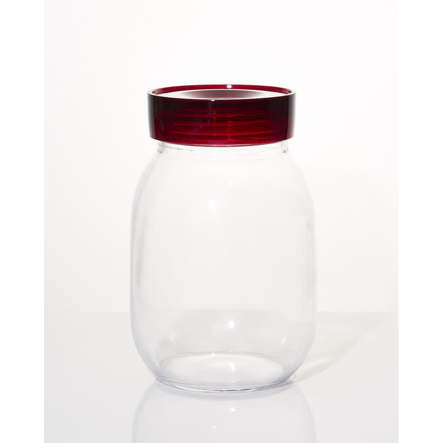 Toples Kaca  Tight Lock Merah  L