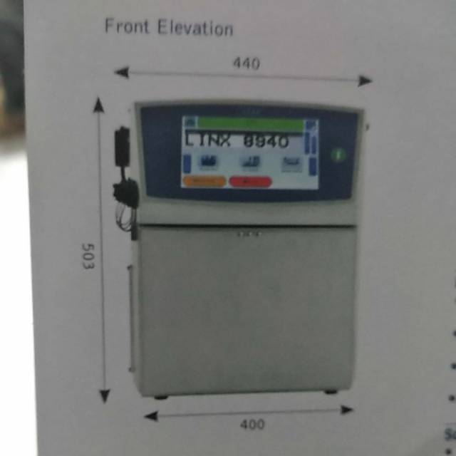 mesin printer inkjet coding / printer expired date LINX