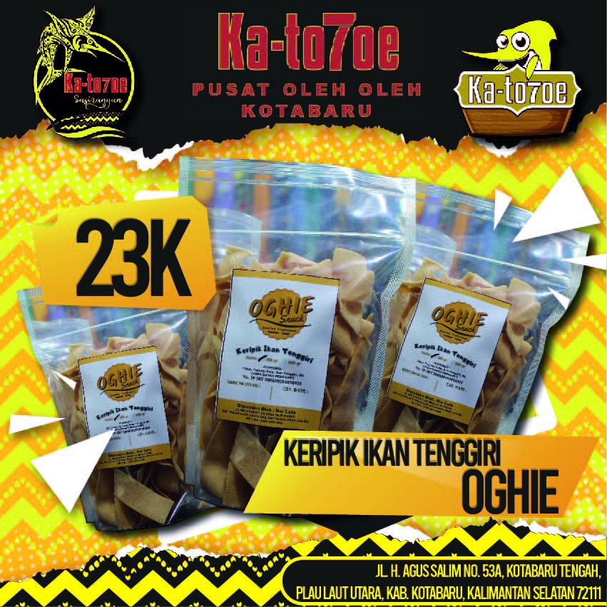 

Keripik Ikan tenggiri OGHIE