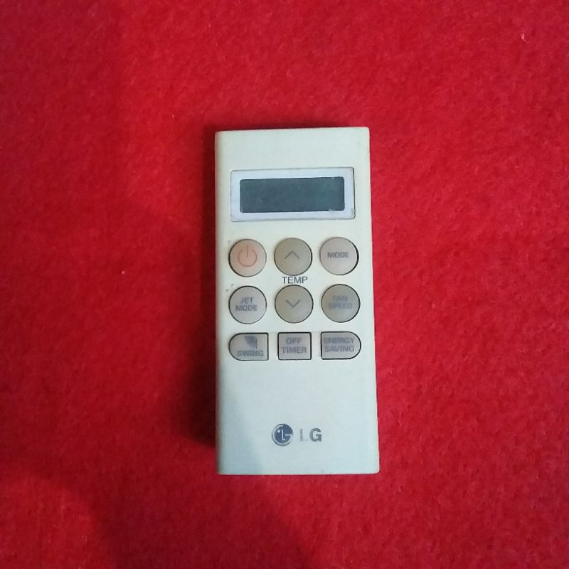 REMOTE AC LG TYPE AKB73756207 ORIGINAL