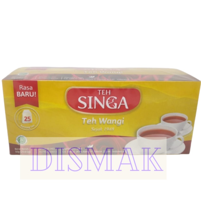 Teh Singa Celup Mawar