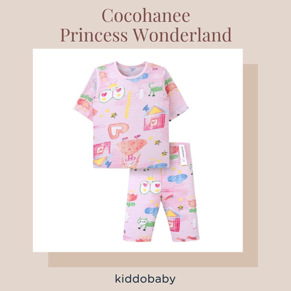 Cocohanee - Princess Wonderland | Baju Setelan Anak | Baju Tidur Anak