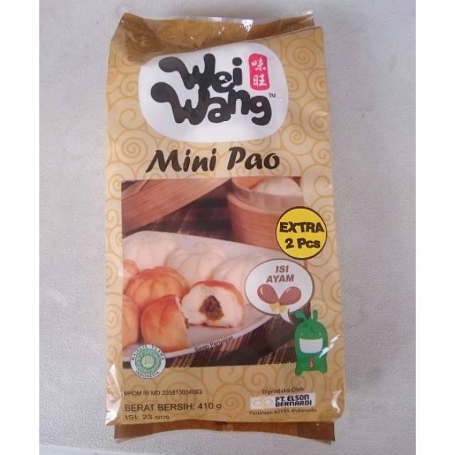 

Frozen food bandung | minipao weiwang bakpau mini