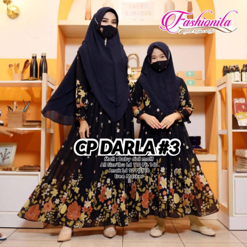 Couple Darla #3 Couple Ibu & Anak By Fashionita