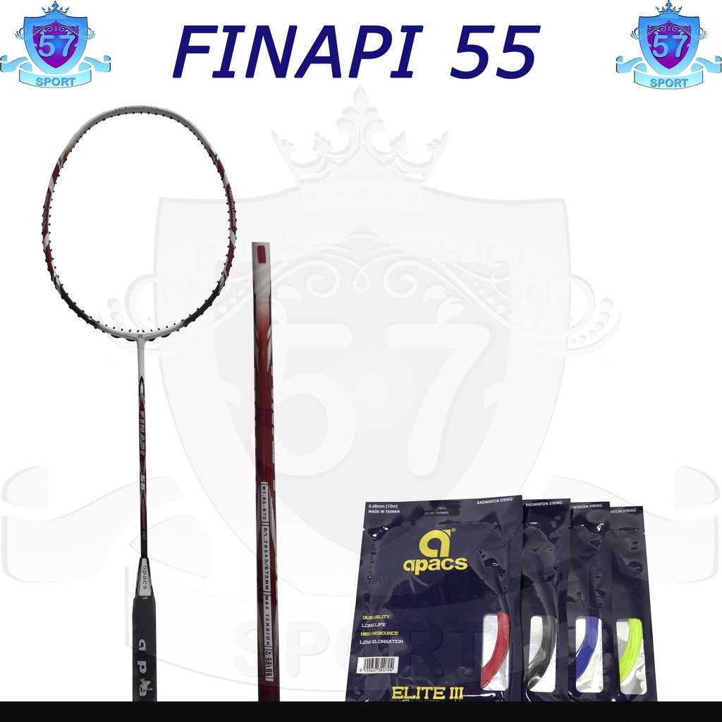 Raket Badminton Apacs Finapi 55 Bonus Senar