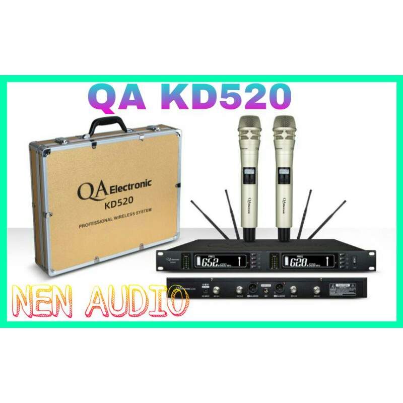 MIC WIRELES QA ELECTRONIC KD520 ORIGINAL