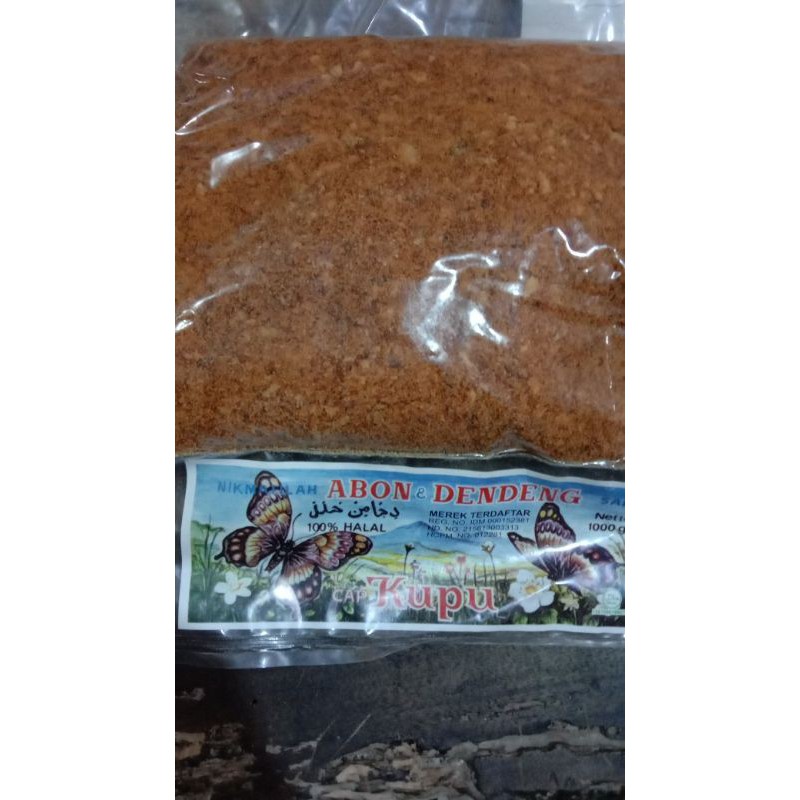 

ABON SAPI HALAL 100% CAP KUPU 1kg