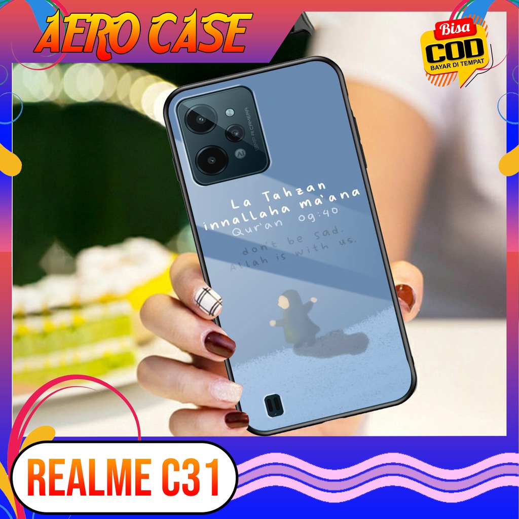 Case Realme C31 - Casing Realme C31 Terbaru 2021 AERO CASE [ MOTIF QUOTES ] Silikon Realme C31 -  Ca