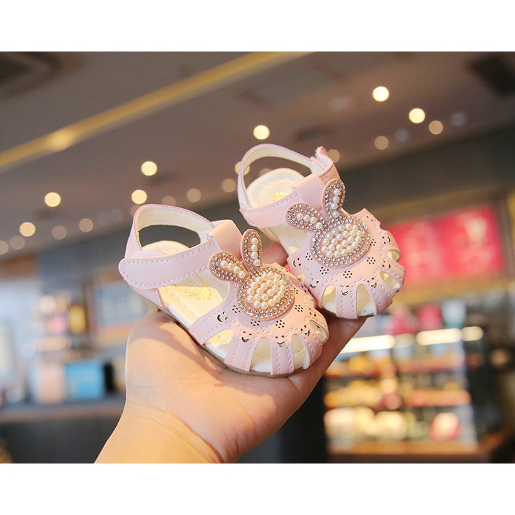 babyfit [15-19] SHINING BUNNY sepatu flats baby mutiara anak perempuan import ty-0908r